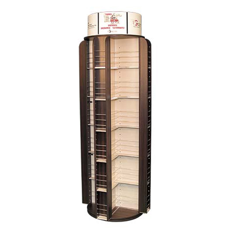 Spinning Brochure Rack - 72 Pockets | Great Display Company