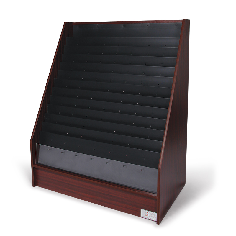 Floor Standing Literature Rack 100 Pockets Great Display Company