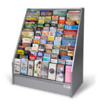 floor-standing-literature-rack-stainless-wood